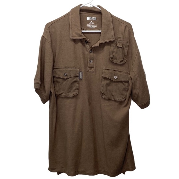Men's Duluth Trading Co Cotton Work/Utility Short Sleeve Shirt Size Medium‎ - Picture 1 of 4